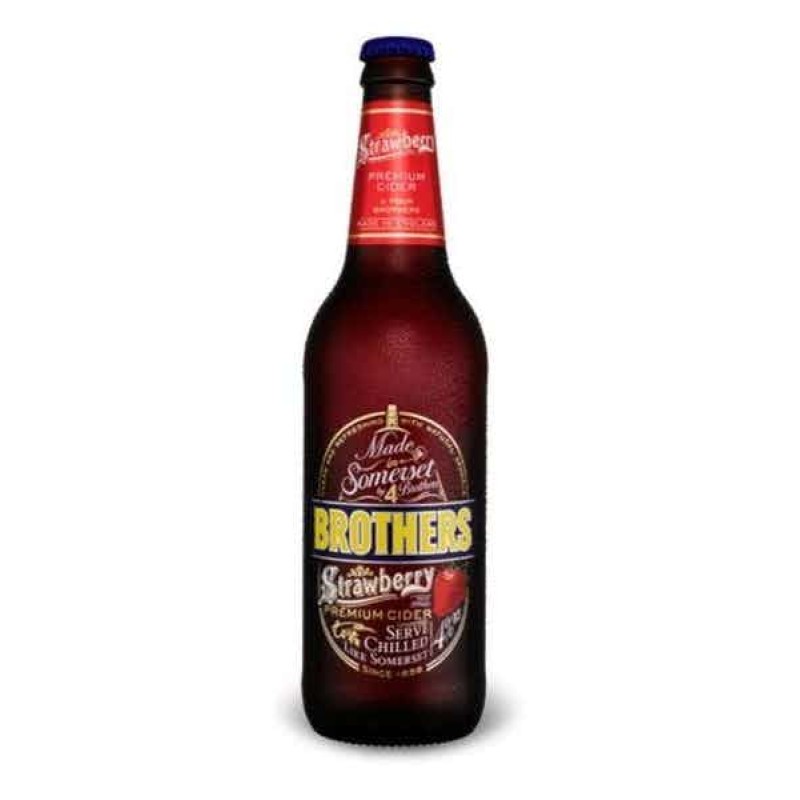 Brothers Cider Srawberry 50cl PRIJS 2,43 Kopen Bestellen Aanbieding